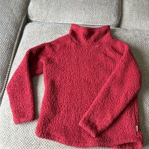 Eddie Bauer Vibrant Red Women's Turtleneck Sweater
